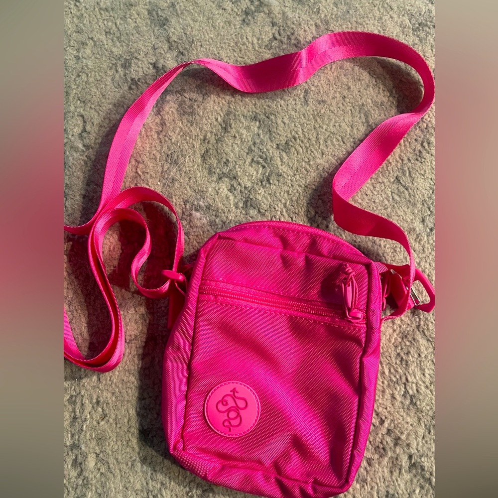 Baboon to the Moon limited edition hot pink nylon sling